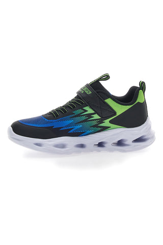 Superge Skechers S Lights Vortex Flash Zorent zelene in črne