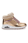 Superge Skechers Uno Cozy On Air Rose Gold