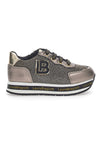 Superge Taupe Glitter Laura Biagiotti 8711
