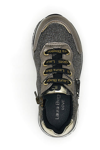 Superge Taupe Glitter Laura Biagiotti 8711