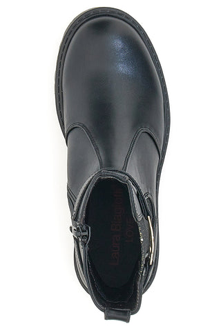 Črni škornji Chelsea Boots Laura Biagiotti 8632