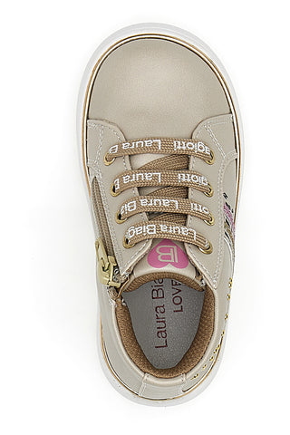 Superge Primi Passi Mid-Cut Beige Laura Biagiotti 8801