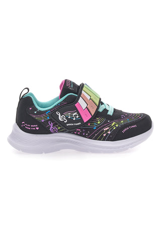 Črni glasbeni supergi Skechers Jupsters 2.0- Skech Tunes