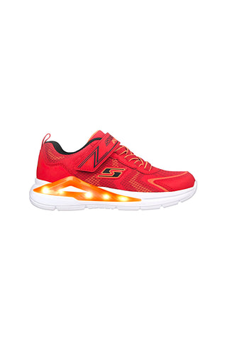 Superge z lučkami Skechers S-LIGHTS TRI-NAMICS  Rdeče