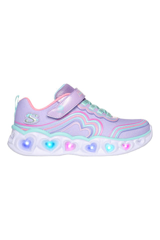 Otroške superge z lučkami Skechers Heart Lights Retro Hearts