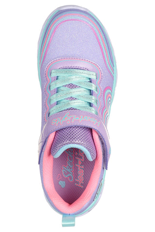 Otroške superge z lučkami Skechers Heart Lights Retro Hearts