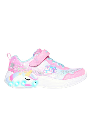 Otroške superge z roza lučkami Skechers Unicorn Dreams-Wishful Magic