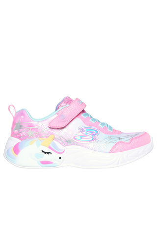 Otroške superge z roza lučkami Skechers Unicorn Dreams-Wishful Magic