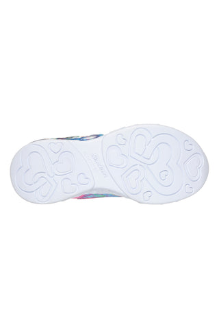 Otroški superge z roza lučkami Skechers Infinite Heart Light-Color Lovin