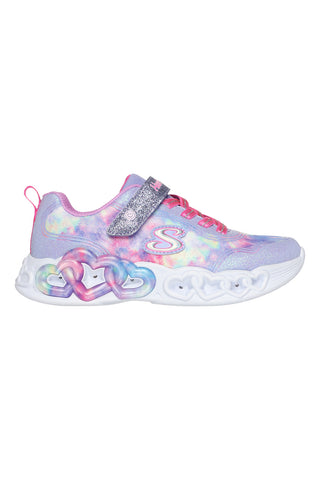 Otroške superge z lučkami Skechers Infinite Heart Light-Color Lovin