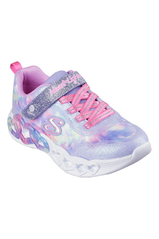 Otroške superge z lučkami Skechers Infinite Heart Light-Color Lovin