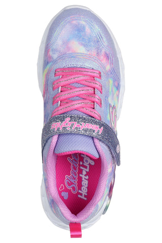 Otroške superge z lučkami Skechers Infinite Heart Light-Color Lovin