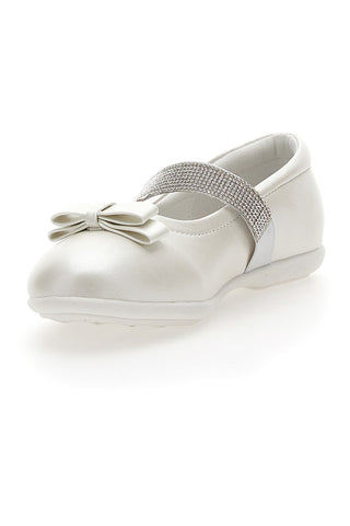 Balerine Bianco Perlato Con Strass Energy 522