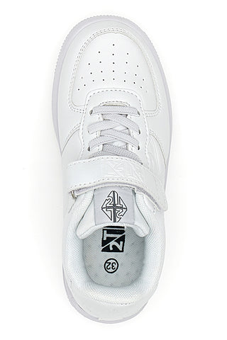 Bele superge z velcro zaponko za otroke 2T2L 4713