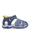 Modri sandali z zaprto konico in velcro trakom Pitt Kids 14303