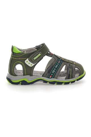 Sandali z velcro trakom Verde Pitt Kids 14306