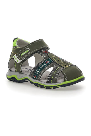 Sandali z velcro trakom Verde Pitt Kids 14306
