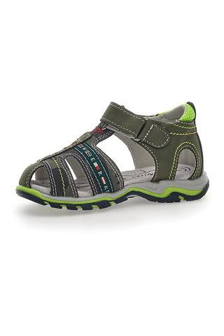 Sandali z velcro trakom Verde Pitt Kids 14306