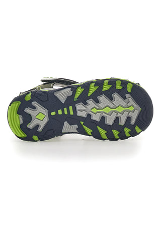 Sandali z velcro trakom Verde Pitt Kids 14306