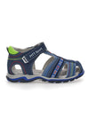 Sandali z velcro trakom Modri Pitt Kids 14306