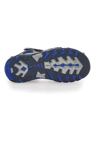 Sandali z velcro trakom Modri Pitt Kids 14306