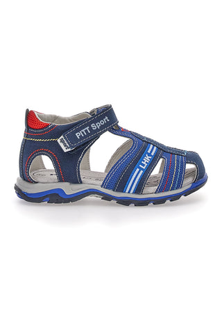 Sandali Fisherman Blu Pitt Kids 14363