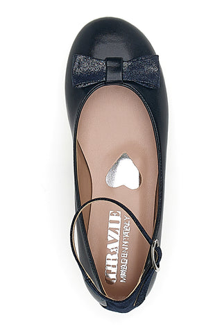 Modre balerinke z zaponko Grazie Girl 402