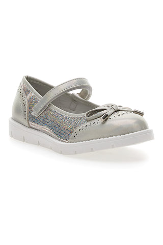Balerine Platino z zaponko in trakom Pitt Kids 8128