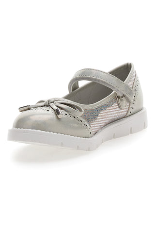 Balerine Platino z zaponko in trakom Pitt Kids 8128