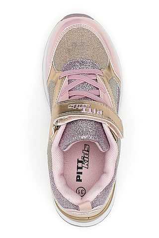 Superge Gold in Rosa Pitt Kids 23558