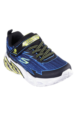 Črni in modri superge z lučkami Skechers Lights Storm 2 Bolt-Brights