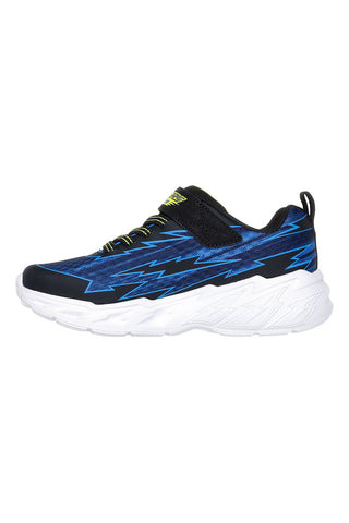 Črni in modri superge z lučkami Skechers Lights Storm 2 Bolt-Brights