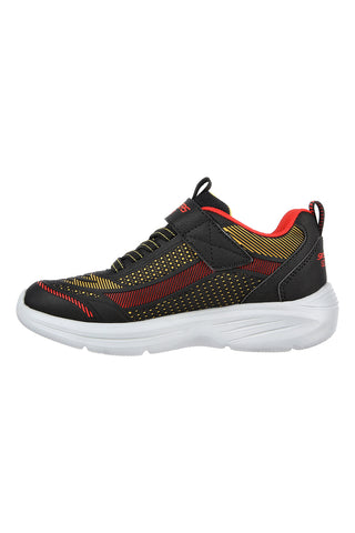 Črni in rdeči športni copati Skechers Hyper-Blitz - Hydro-Tronix