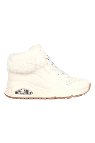 Bele polnjenke s srednjim rezom in zadrgo SKECHERS UNO FALL AIR