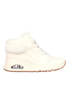 Bele polnjenke s srednjim rezom in zadrgo SKECHERS UNO FALL AIR
