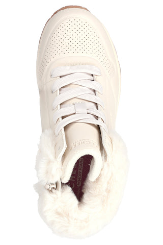 Bele polnjenke s srednjim rezom in zadrgo SKECHERS UNO FALL AIR