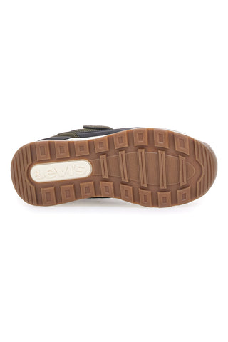 Sneakers Khaki Mid-Cut z Velcro Levi's Ascot Refresh