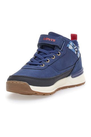 Modre superge z velcro zapenjanjem LEVI'S ASCOT REFRESH