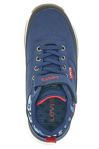 Modre superge z velcro zapenjanjem LEVI'S ASCOT REFRESH