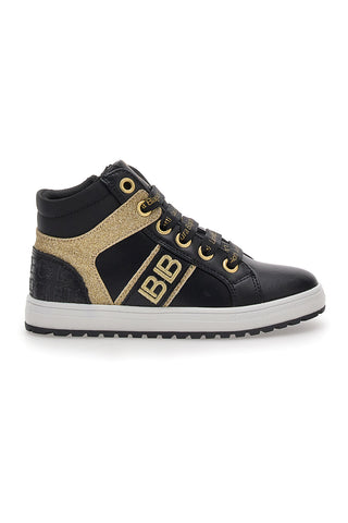 Črni in zlati superge Mid-Cut Laura Biagiotti 87069387
