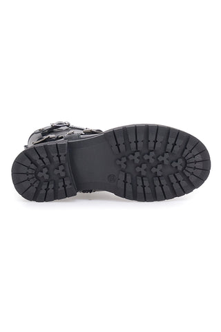 Črni škornji PITT KIDS SKBS934