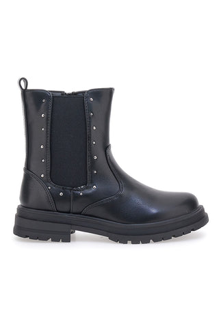 Črni škornji Chelsea Boots Pitt Kids SKBS931