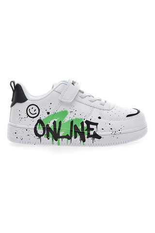 Bele superge s pisanim potiskom Pitt Kids K22355