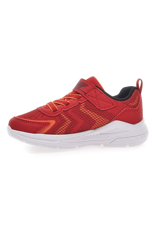 Rdeče superge z barvnimi lučkami in velcro zaponko SKECHERS S LIGHT TRI-NAMICS