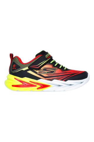 Rdeče-črni superge z barvnimi lučkami Skechers S-Lights: Flex-Glow Ultra