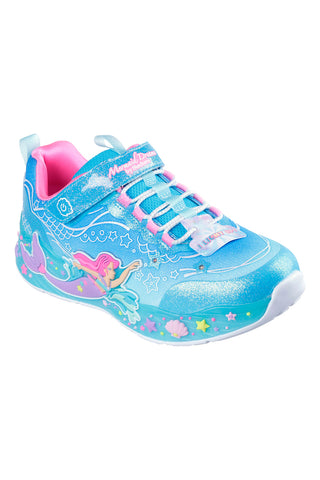 Modre in roza superge z lučkami Skechers S-Lights Mermaid Dreams