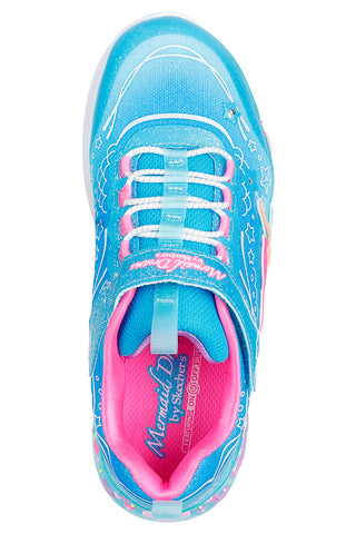 Modre in roza superge z lučkami Skechers S-Lights Mermaid Dreams