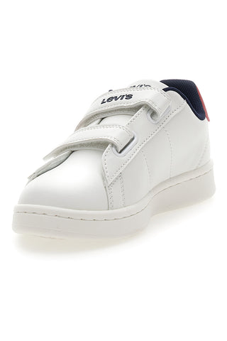 Bele in modre superge z velcro zaponko LEVI'S 0218
