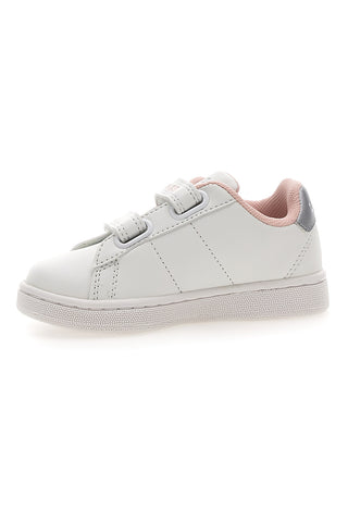 Bele in roza superge z velcro zaponko LEVI'S BELL JR MINI