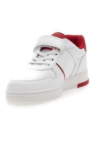 Bele in rdeče superge z velcro zaponko LEVI'S 0079